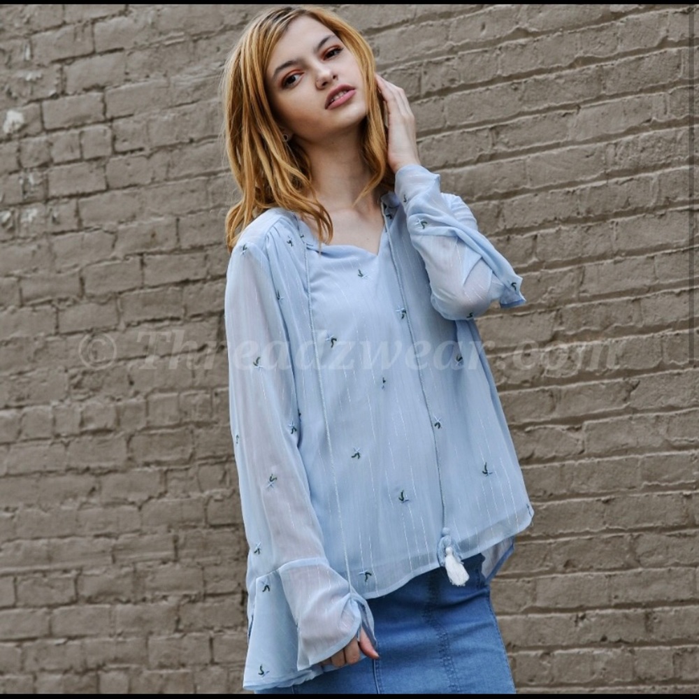 Small, medium, or large loveriche blouse